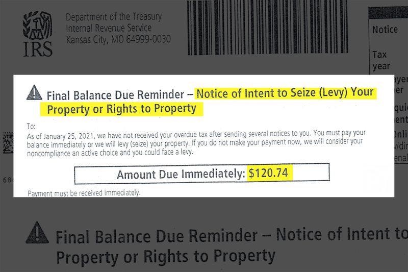 ¿Se informan cheques cobrados al IRS?