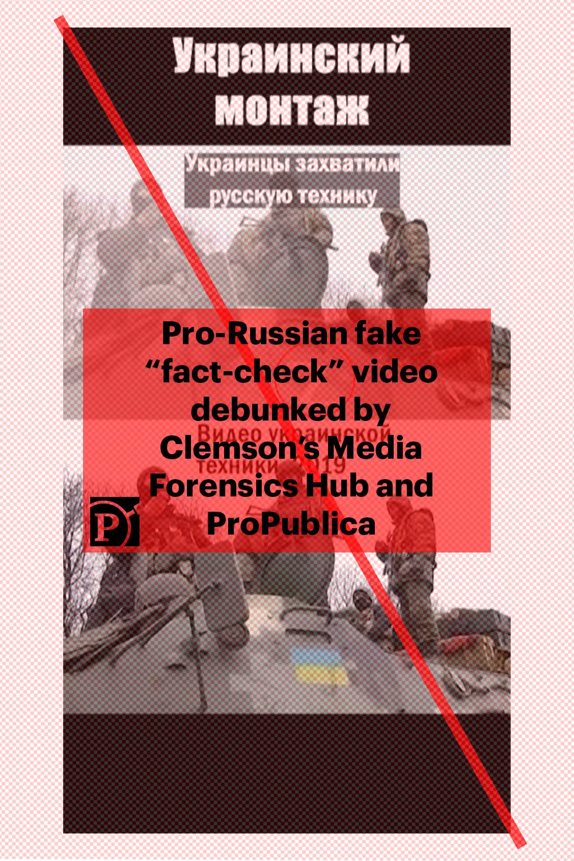 In The Ukraine Conflict, Fake Fact-Checks Are Being Used To Spread ...