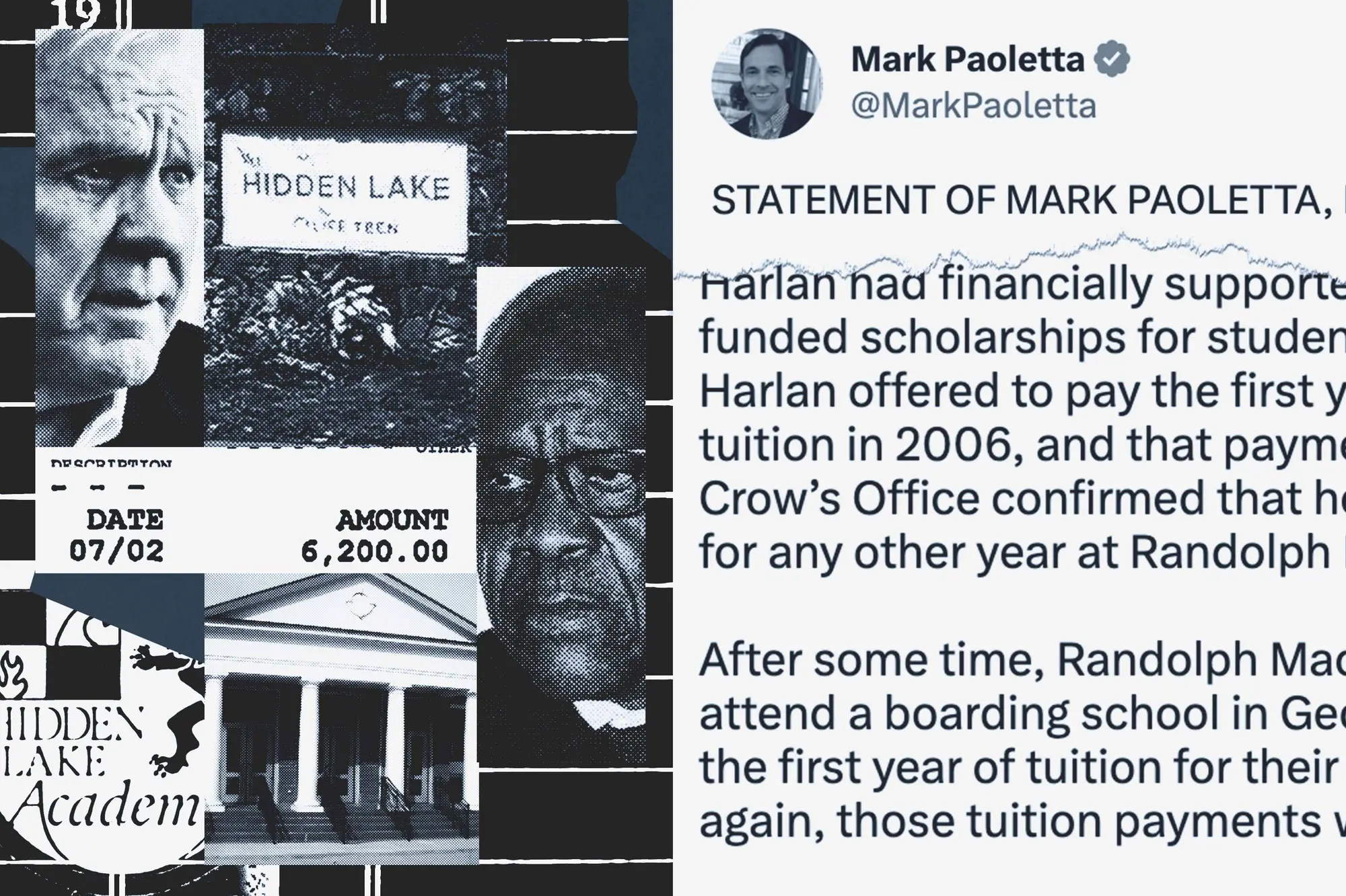 Clarence Thomas’ Friend Acknowledges That Billionaire Harlan Crow Paid Tuition for the Child Thomas Was Raising ‘as a Son’ (propublica.org)