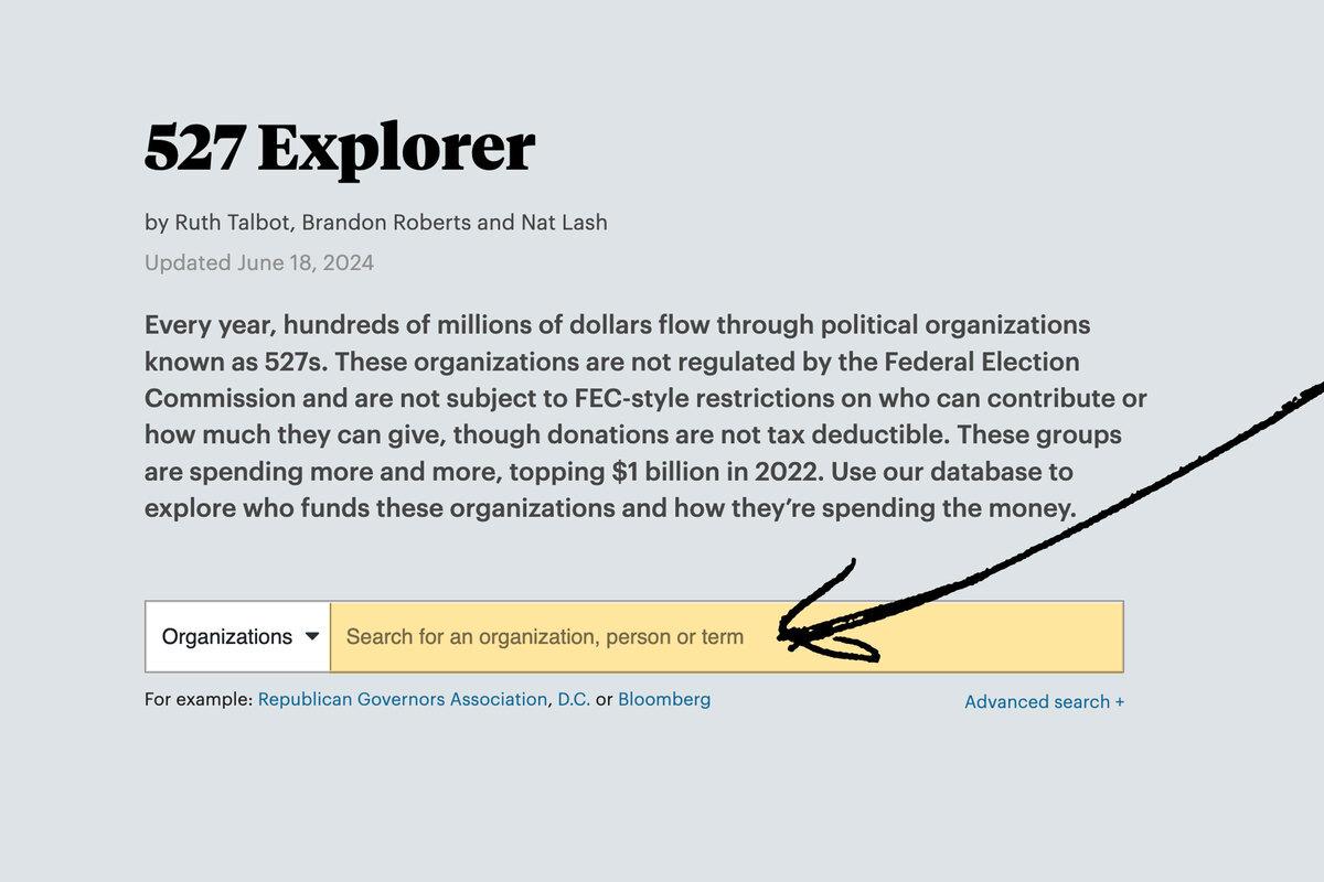Easily Search The Finances Of 527s With ProPublica’s New Database ...