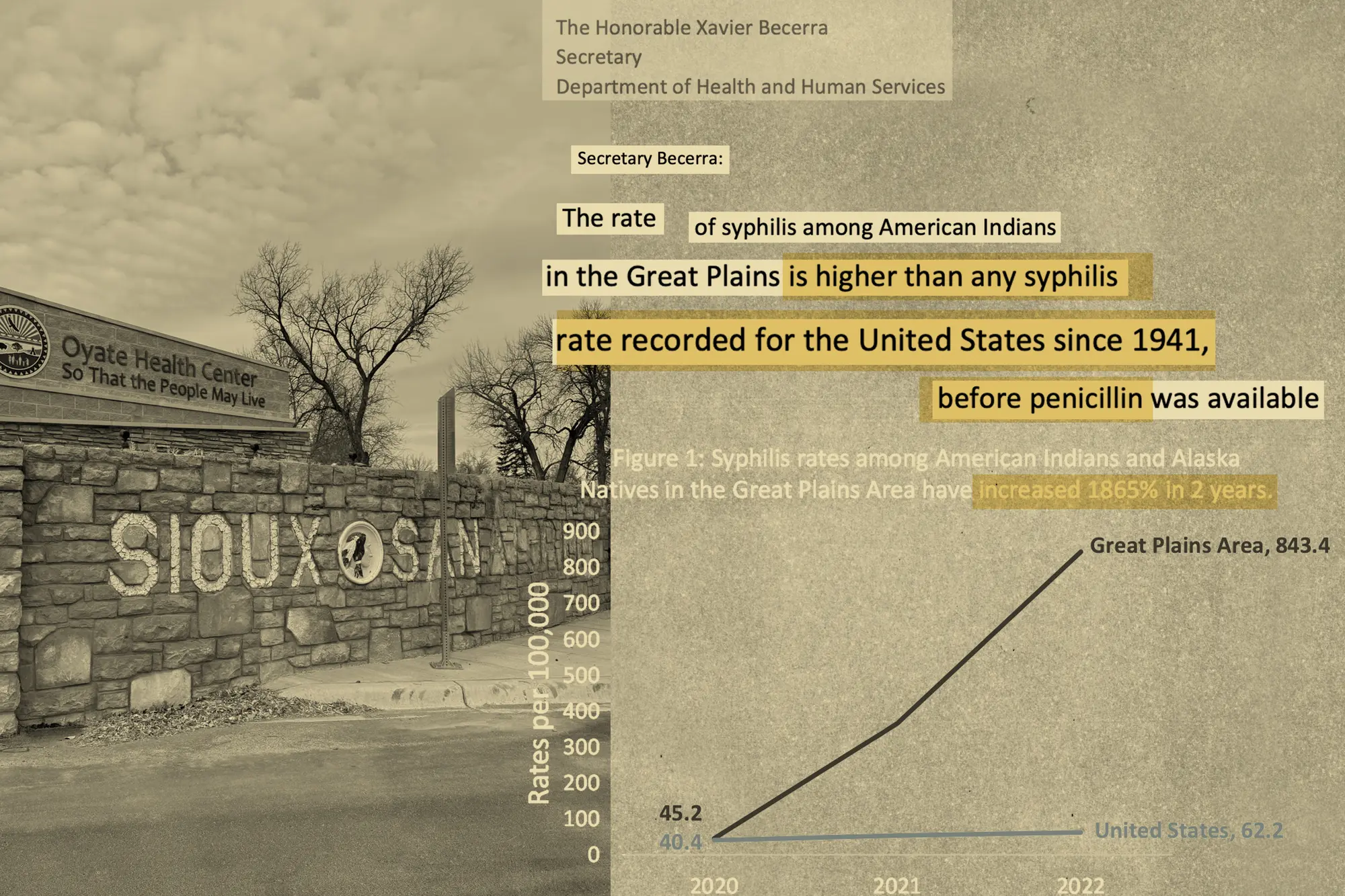 Facing Unchecked Syphilis Outbreak, Great Plains Tribes Sought Federal Help. Months Later, No One Has Responded. (propublica.org)
