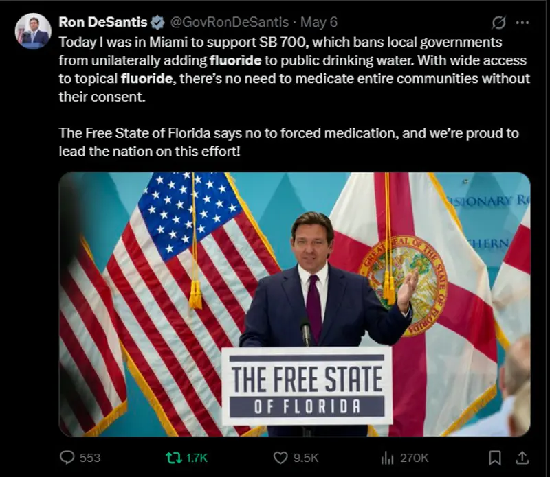 Amid Rise of RFK Jr., Officials Waver on Drinking Water Fluoridation — Even in the State Where It Started Amid Rise of RFK Jr., Officials Waver on Drinking Water Fluoridation — Even in the State Where It Started